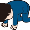 落ち込む人