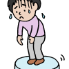落ち込む男性