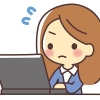 パソコンと女性
