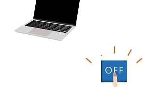 PCの強制終了